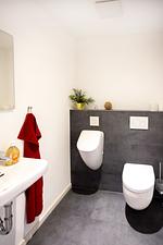 Badezimmer - Brockenoase Saunahaus - Top-Hundeurlaub