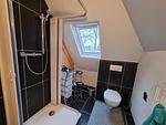 Badezimmer - Ferienwohnung Schlickwanderer Klein - Top-Hundeurlaub