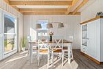 Wohnzimmer - Ferienhaus Strandläufer Olpenitz - Top-Hundeurlaub
