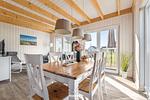 Wohnzimmer - Ferienhaus Strandläufer Olpenitz - Top-Hundeurlaub