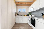 Küche / Küchenzeile - Ferienhaus Strandläufer Olpenitz - Top-Hundeurlaub