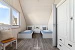Schlafzimmer - Ferienhaus Strandläufer Olpenitz - Top-Hundeurlaub