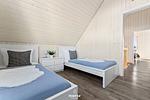 Schlafzimmer - Ferienhaus Strandläufer Olpenitz - Top-Hundeurlaub