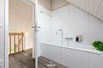 Badezimmer - Ferienhaus Strandläufer Olpenitz - Top-Hundeurlaub