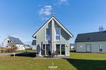 Terrasse - Ferienhaus Strandläufer Olpenitz - Top-Hundeurlaub