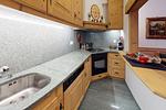 Küche / Küchenzeile - Apartment Muntagna Alva EG - Top-Hundeurlaub