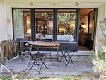 Terrasse - Apartment Muntagna Alva EG - Top-Hundeurlaub