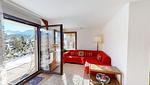 Wohnzimmer - Apartment Piz Argient - Top-Hundeurlaub