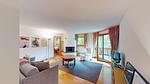 Wohnzimmer - Apartment Trais Tschiervs - Top-Hundeurlaub