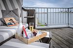 Kaptein's Lounge by Seeblick Ferien, 180 Grad Panoramablick, Sauna, Kamin, Whirlpool, bis 6 Pers. - Top-Hundeurlaub