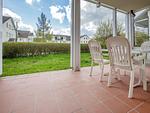 Terrasse - Komfort Ferienwohnung mit 1 Schlafzimmer und Terrasse im Erdgeschoss (026) - Top-Hundeurlaub