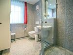 Badezimmer - Komfort Ferienwohnung mit 1 Schlafzimmer und Balkon im Dachgeschoss (024) - Top-Hundeurlaub