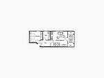 Grundriss - Komfort Ferienwohnung mit 1 Schlafzimmer und Balkon im Dachgeschoss (024) - Top-Hundeurlaub