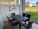 Terrasse - Komfort Ferienwohnung mit 1 Schlafzimmer und Terrasse im Erdgeschoss (013) - Top-Hundeurlaub