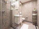 Badezimmer - Komfort Ferienwohnung mit 1 Schlafzimmer und Terrasse im Erdgeschoss (003) - Top-Hundeurlaub