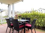 Terrasse - Komfort Ferienwohnung mit 1 Schlafzimmer und Terrasse im Erdgeschoss (003) - Top-Hundeurlaub