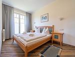 Schlafzimmer - Komfort Ferienwohnung mit 1 Schlafzimmer und Terrasse im Erdgeschoss (003) - Top-Hundeurlaub