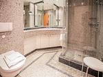 Badezimmer - Komfort Ferienwohnung mit 1 Schlafzimmer und Balkon im Dachgeschoss (023) - Top-Hundeurlaub