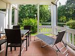 Terrasse - Komfortplus Ferienwohnung mit 1 Schlafzimmer und Terrasse im Erdgeschoss (033) - Top-Hundeurlaub