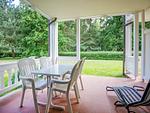 Terrasse - Komfortplus Ferienwohnung mit 1 Schlafzimmer und Terrasse (035) - Top-Hundeurlaub