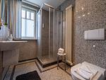 Badezimmer - Komfortplus Ferienwohnung mit 1 Schlafzimmer und Balkon im Obergeschoss (046) - Top-Hundeurlaub