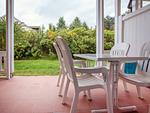 Terrasse - Klassik Ferienwohnung mit 1 Schlafzimmer und Terrasse im Erdgeschoss (100) - Top-Hundeurlaub