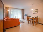 Wohnzimmer - Komfort Ferienwohnung mit 1 Schlafzimmer und Balkon im Obergeschoss (105) - Top-Hundeurlaub