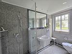 Badezimmer - Komfort Ferienwohnung mit 1 Schlafzimmer und Terrasse im Erdgeschoss (115) - Top-Hundeurlaub