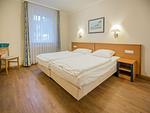 Schlafzimmer - Komfort Ferienwohnung mit 1 Schlafzimmer und Terrasse im Erdgeschoss (130) - Top-Hundeurlaub