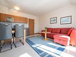 Wohnzimmer - Komfort Ferienwohnung mit 1 Schlafzimmer und Balkon im Dachgeschoss (161) - Top-Hundeurlaub