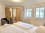 Schlafzimmer - Komfortplus Ferienwohnung mit 2 Schlafzimmern und Terrasse im Erdgeschoss (166) - Top-Hundeurlaub