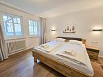 Schlafzimmer - Komfortplus Ferienwohnung mit 2 Schlafzimmern und Terrasse im Erdgeschoss (166) - Top-Hundeurlaub