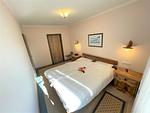 Schlafzimmer - Komfortplus Ferienwohnung mit 1 Schlafzimmer und Balkon im Obergeschoss (168) - Top-Hundeurlaub