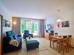 Wohnzimmer - Komfort Ferienwohnung mit 1 Schlafzimmer und Terrasse im Erdgeschoss (199) - Top-Hundeurlaub