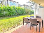 Terrasse - Komfort Ferienwohnung mit 2 Schlafzimmern und Terrasse im Erdgeschoss (190) - Top-Hundeurlaub