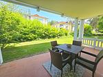 Terrasse - Komfort Ferienwohnung mit 1 Schlafzimmer und Terrasse im Erdgeschoss (189) - Top-Hundeurlaub