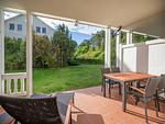 Terrasse - Komfort Ferienwohnung mit 1 Schlafzimmer und Terrasse im Erdgeschoss (220) - Top-Hundeurlaub