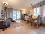 Wohnzimmer - Komfort Ferienwohnung mit 1 Schlafzimmer und Balkon im Obergeschoss (241) - Top-Hundeurlaub