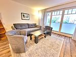 Wohnzimmer - Komfort Ferienwohnung mit 1 Schlafzimmer und Terrasse im Erdgeschoss (249) - Top-Hundeurlaub