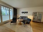Wohnzimmer - Komfort Ferienwohnung mit 1 Schlafzimmer und Terrasse im Erdgeschoss (250) - Top-Hundeurlaub