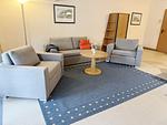 Wohnzimmer - Klassik Ferienwohnung mit 1 Schlafzimmer und Balkon im Dachgeschoss (258) - Top-Hundeurlaub