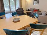 Wohnzimmer - Klassik Ferienwohnung mit 1 Schlafzimmer und Balkon im Dachgeschoss (258) - Top-Hundeurlaub