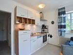Küche / Küchenzeile - Komfort Ferienwohnung mit 1 Schlafzimmer und Balkon im Dachgeschoss (308) - Top-Hundeurlaub