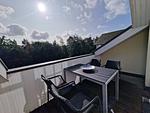 Balkon - Komfort Ferienwohnung mit 1 Schlafzimmer und Balkon im Dachgeschoss (308) - Top-Hundeurlaub