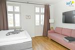 Schlafzimmer - Ferienwohnung Granitzblick - Top-Hundeurlaub