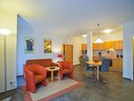 Wohnzimmer - Ferienwohnung mit 1 Schlafzimmer und Balkon (AH/623) - Top-Hundeurlaub