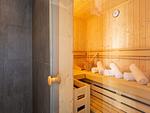 Sauna - Premium Reetdachvilla mit 3 Schlafzimmern, Sauna und Kamin (E05) - Top-Hundeurlaub