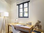 Wohnzimmer - Luxus Reetdachvilla mit 3 Schlafzimmern, Sauna und Kamin (E07) - Top-Hundeurlaub