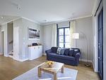 Wohnzimmer - Superior Reetdachvilla mit 2 Schlafzimmern (F03) - Top-Hundeurlaub