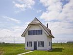 Hauptansicht - Premium Reetdachvilla mit 3 Schlafzimmern, Sauna und Kamin (F10) - Top-Hundeurlaub
